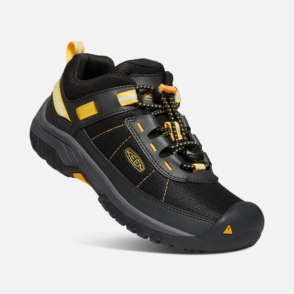 Keen Spor Ayakkabı Çocuk Siyah/Sarı - Targhee Sport Vent Shoes - Türkiye STNK18367